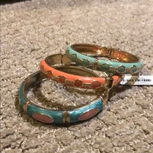 (3) Vera Bradley bracelets - never worn